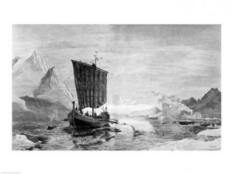 The Discovery of Greenland | Obraz na stenu