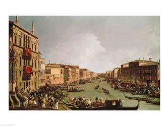 A Regatta on the Grand Canal | Obraz na stenu