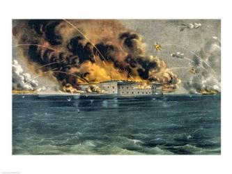 Bombardment of Fort Sumter | Obraz na stenu