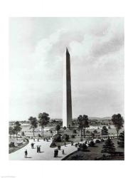 The Washington Monument and Surroundings, North View | Obraz na stenu