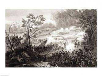 The Battle at Pittsburg Landing | Obraz na stenu