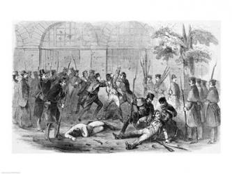 Harper's Ferry Insurrection: Bringing the Prisoners Out of the Engine-House | Obraz na stenu