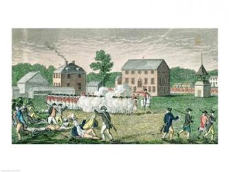 The Battle of Lexington | Obraz na stenu