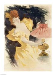 Saxoleine (Advertisement for lamp oil), France 1890's | Obraz na stenu