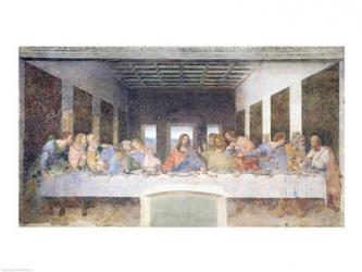 The Last Supper, 1495-97 (post restoration) | Obraz na stenu