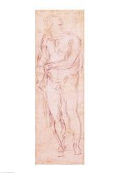 Study for Adam in 'The Expulsion', 1508-12 | Obraz na stenu