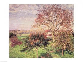 Autumn morning at Eragny, 1897 | Obraz na stenu
