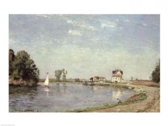 At the River's Edge, 1871 | Obraz na stenu