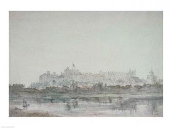 Windsor Castle from the River, 19th century | Obraz na stenu