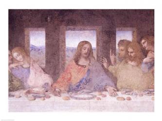 The Last Supper, (post restoration) | Obraz na stenu