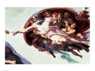 Sistine Chapel Ceiling: Creation of Adam, 1510 | Obraz na stenu