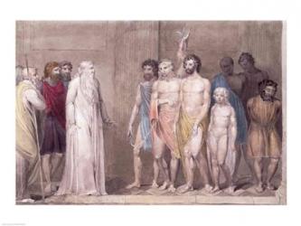 St. Gregory and the British Captives | Obraz na stenu