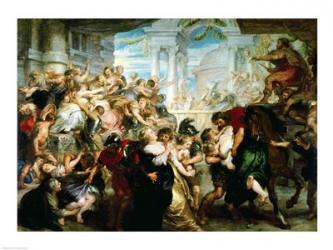 The Rape of the Sabine Women | Obraz na stenu