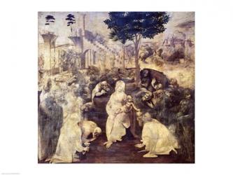 The Adoration of the Magi, 1481-2 | Obraz na stenu