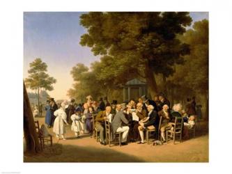 Politicians in the Tuileries Gardens, 1832 | Obraz na stenu