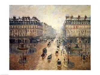 Avenue de L'Opera, Paris, 1898 | Obraz na stenu