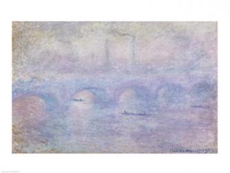 Waterloo Bridge: Effect of the Mist, 1903 | Obraz na stenu