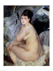 Nude Seated on a Sofa, 1876 | Obraz na stenu