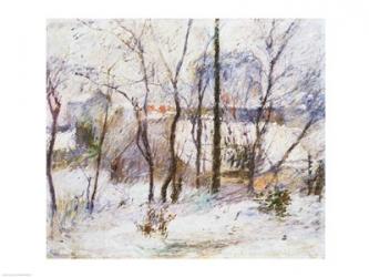 Garden under Snow, 1879 | Obraz na stenu