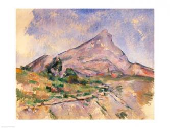 Mont Sainte-Victoire, 1897-98 | Obraz na stenu