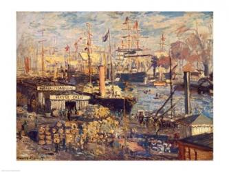 Grand Quai at Havre, 1872 | Obraz na stenu