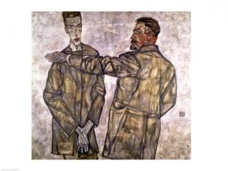 Double Portrait of Otto and Heinrich Benesch | Obraz na stenu