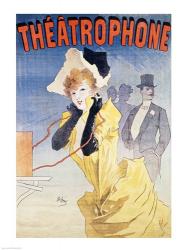 Poster Advertising the 'Theatrophone' | Obraz na stenu