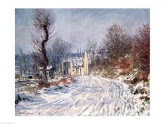 The Road to Giverny, Winter, 1885 | Obraz na stenu