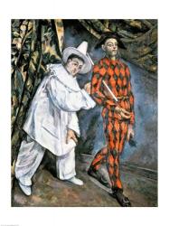Pierrot and Harlequin | Obraz na stenu
