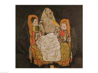 Mother with Two Children | Obraz na stenu
