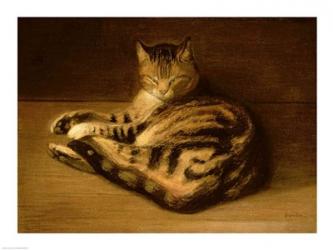 Recumbent Cat, 1898 | Obraz na stenu