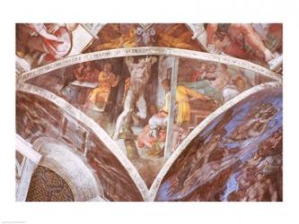 Sistine Chapel Ceiling: Haman | Obraz na stenu