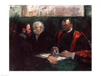 Examination at the Faculty of Medicine, 1901 | Obraz na stenu