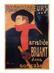 Ambassadeurs: Aristide Bruant, 1892 | Obraz na stenu