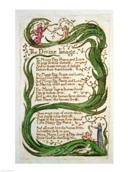 The Divine Image, from Songs of Innocence, 1789 | Obraz na stenu