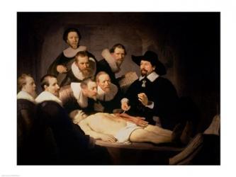 The Anatomy Lesson of Dr. Nicolaes Tulp, 1632 | Obraz na stenu