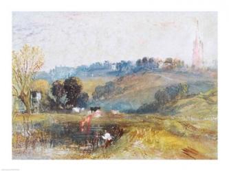 Landscape near Petworth, c.1828 | Obraz na stenu