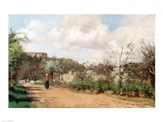 View from Louveciennes, 1869-70 | Obraz na stenu