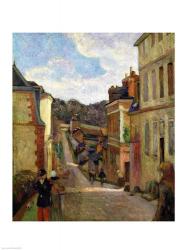 A Suburban Street, 1884 | Obraz na stenu