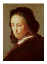 Portrait of an old Woman, c.1600-1700 | Obraz na stenu