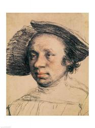 Portrait of a Youth in a Broad-brimmed Hat | Obraz na stenu