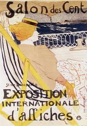 Poster advertising the 'Exposition Internationale d'Affiches', Paris, c.1896 | Obraz na stenu