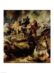 Battle of the Amazons and Greeks | Obraz na stenu