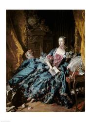 Madame de Pompadour, 1756 | Obraz na stenu