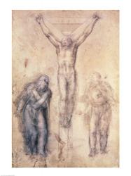 Inv.1895-9-15-509 Recto W.81 Study for a Crucifixion | Obraz na stenu