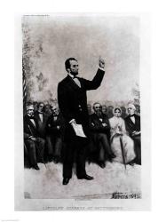 Lincoln's Address at Gettysburg, 1895 | Obraz na stenu