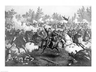 The Battle of Cedar Creek | Obraz na stenu