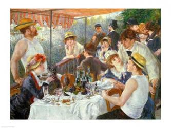 The Luncheon of the Boating Party, 1881 | Obraz na stenu
