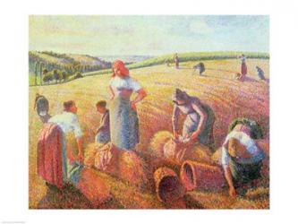 The Gleaners, 1889 | Obraz na stenu