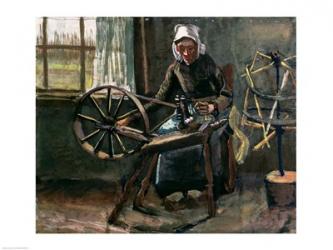 Peasant Woman Winding Bobbins | Obraz na stenu